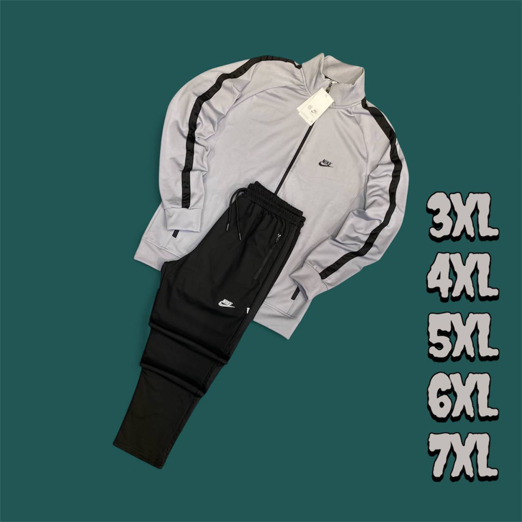 [TR-OVER003] Nike Gray Tracksuit  Oversize