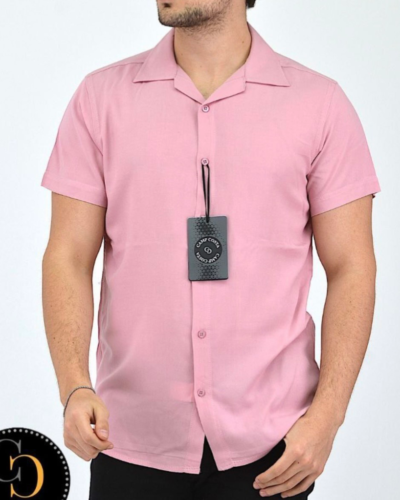 [SHIRT003] Shaati Pink Plain