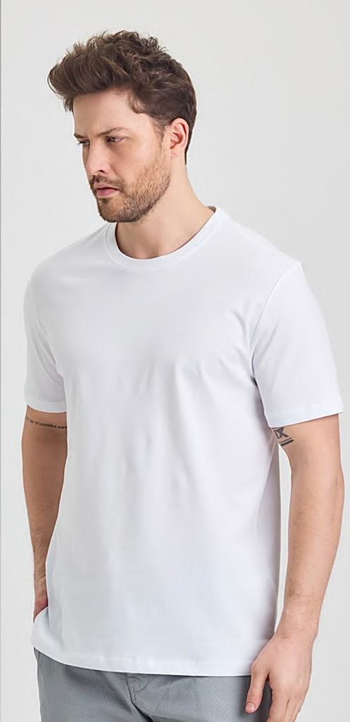 Plain  White T-shirt (S)