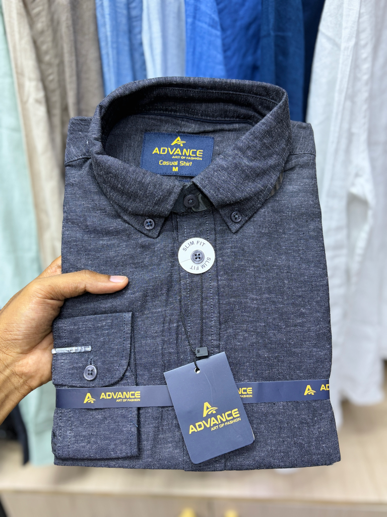 Advance Linen Shirt Gray