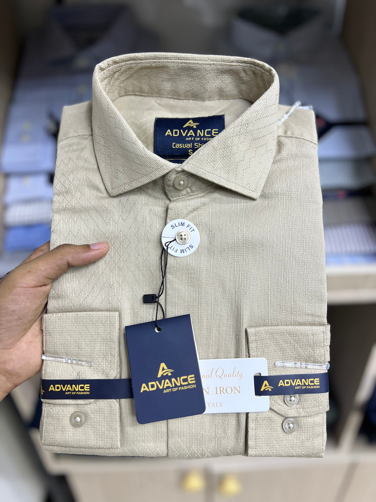 Advance Cream Formal Shirt